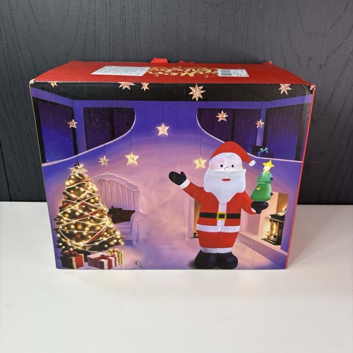8ft christmas inflatable santa - 8ft,