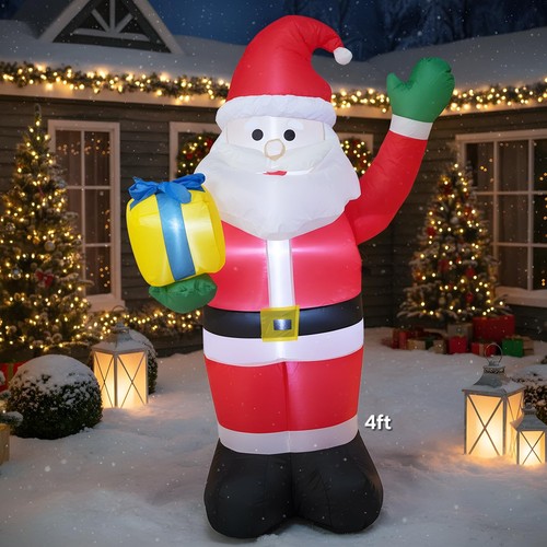 4ft led santa - 4ft,