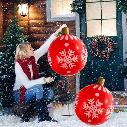 Christmas inflatable balls - christmas,