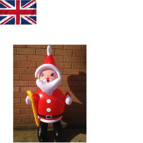 100cm inflatable santa - 100cm, claus