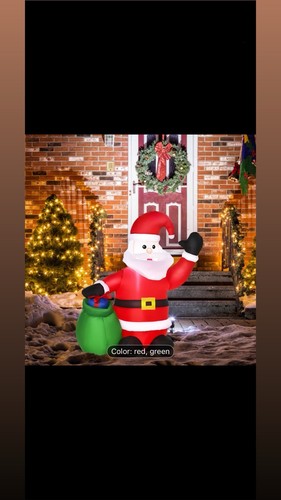 Inflatable blow christmas - up,