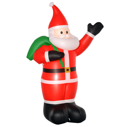 Homcom 8ft lighted christmas - homcom,
