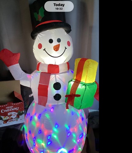 Christmas snowman inflatable - christmas,