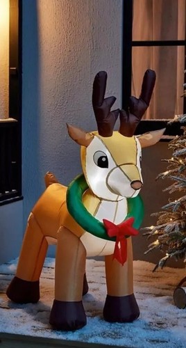 Inflatable christmas reindeer - christmas,