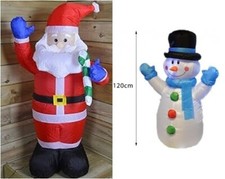 Inflatable 4ft Tall  Snowman