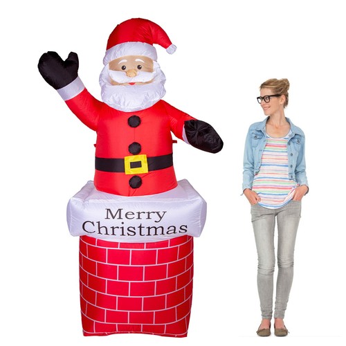 Inflatable christmas santa - christmas,