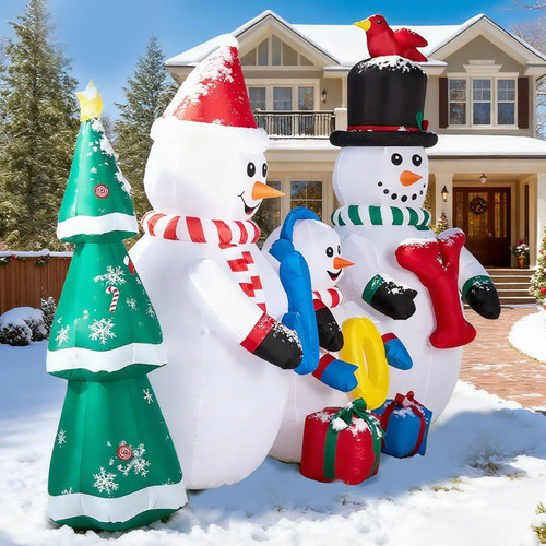 8ft christmas inflatable - 8ft,