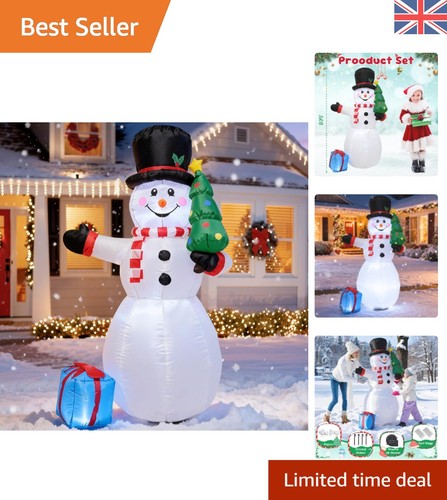 5ft christmas inflatable - christmas,