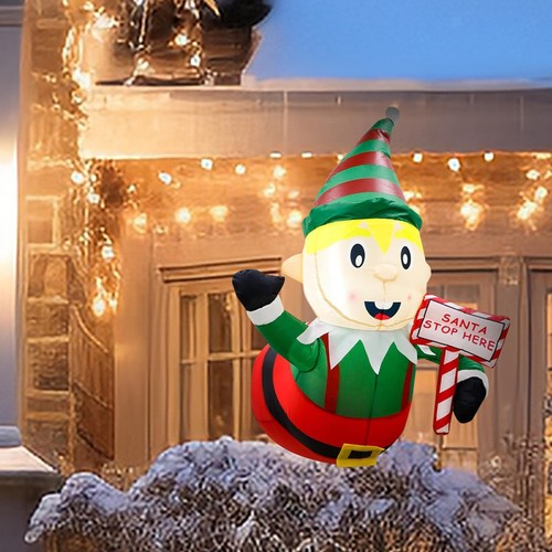 Christmas inflatables elf xmas - inflatables,
