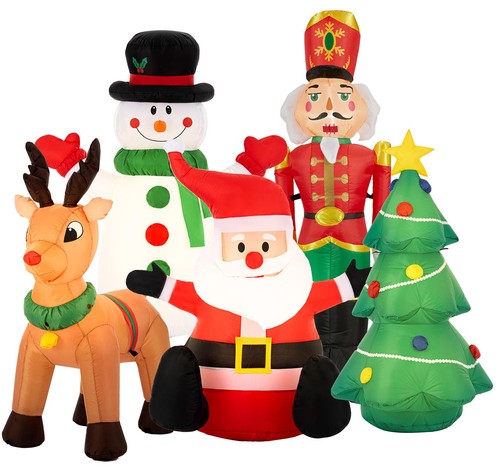 Ohs xmas inflatable santa - ohs,
